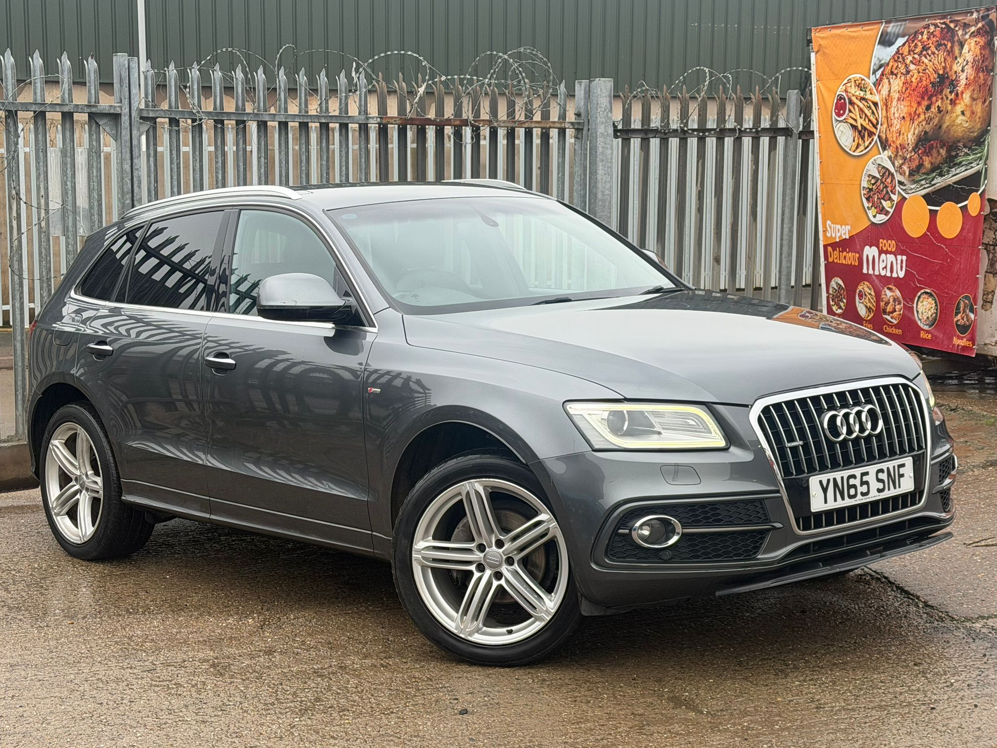 1968 AUDI Q5 YN65SNF PRICE 9610 COLOR GREY YEAR 2015 ENGINE 1968 MILEAGE 123362 GEARBOX... photo
